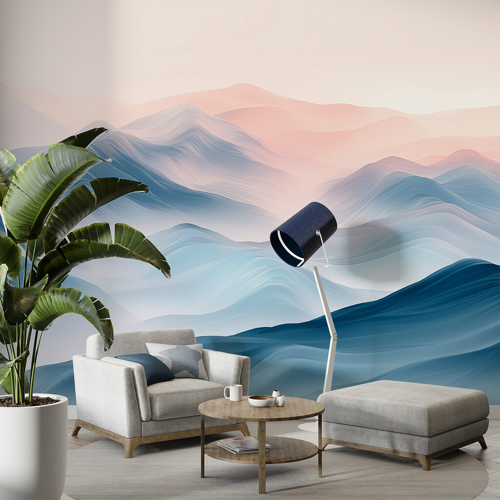 Blue mountain waves — interior 1