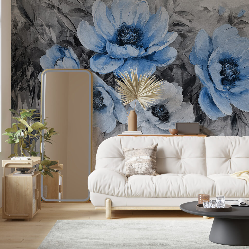 Painted Poppy Bouquet — interior 3