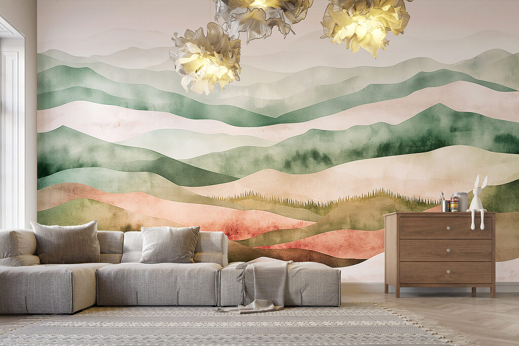 Watercolour Hill Bands — interior 4