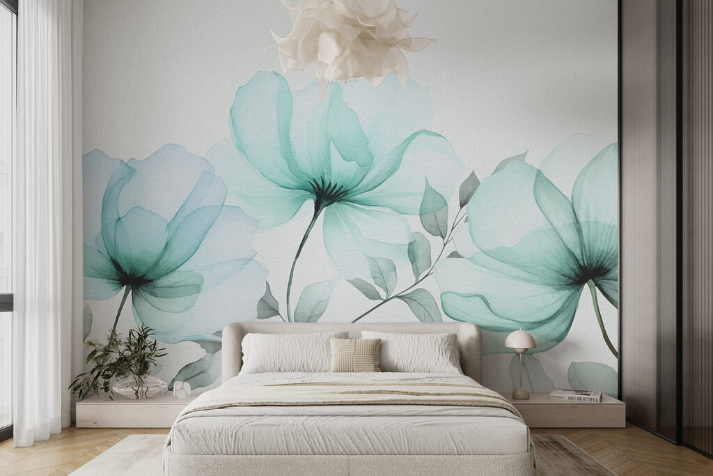 Petals in Clear Water — interior 1