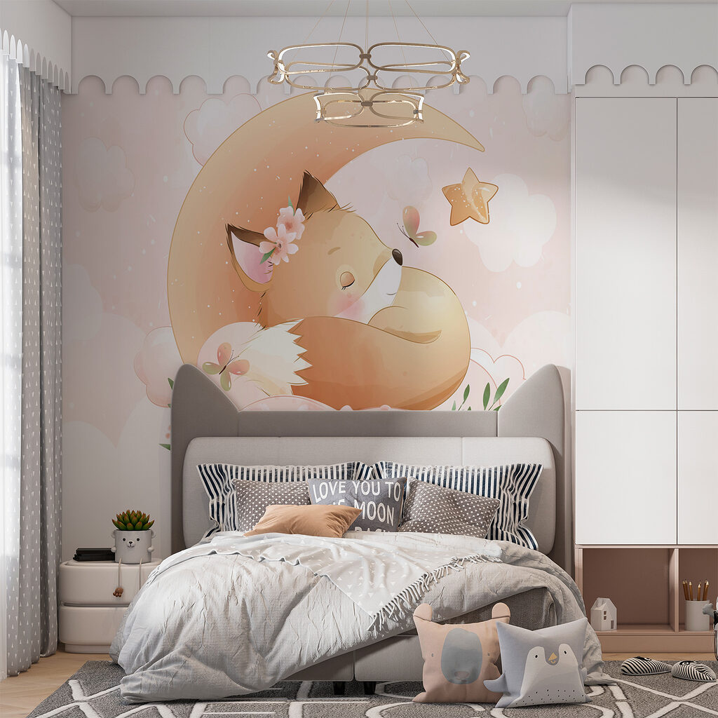 Fox by the moon — interior 3