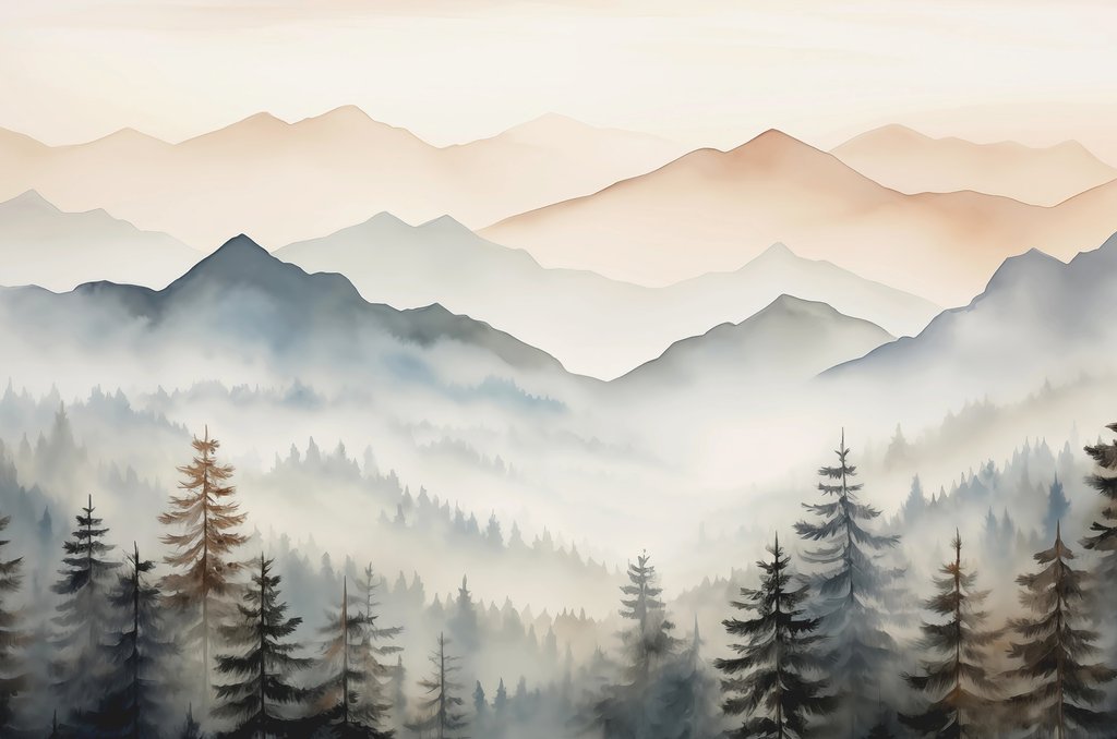 Mountain Daybreak — full design