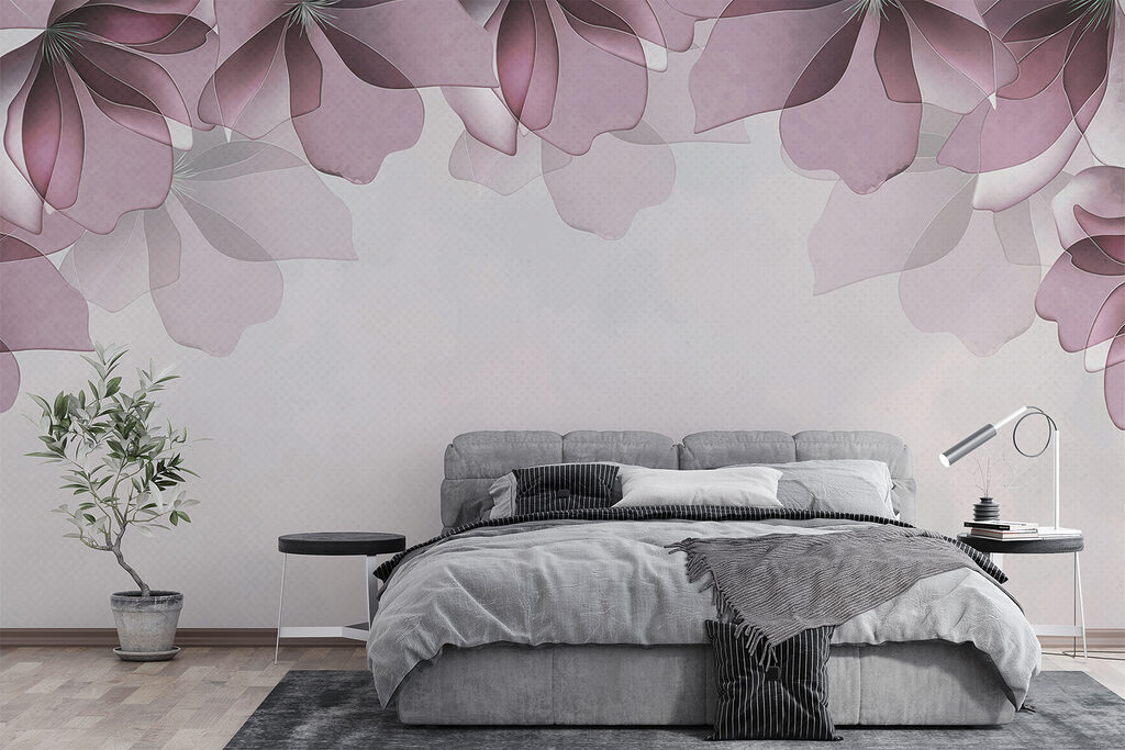 Purple leaves on top — interior 1