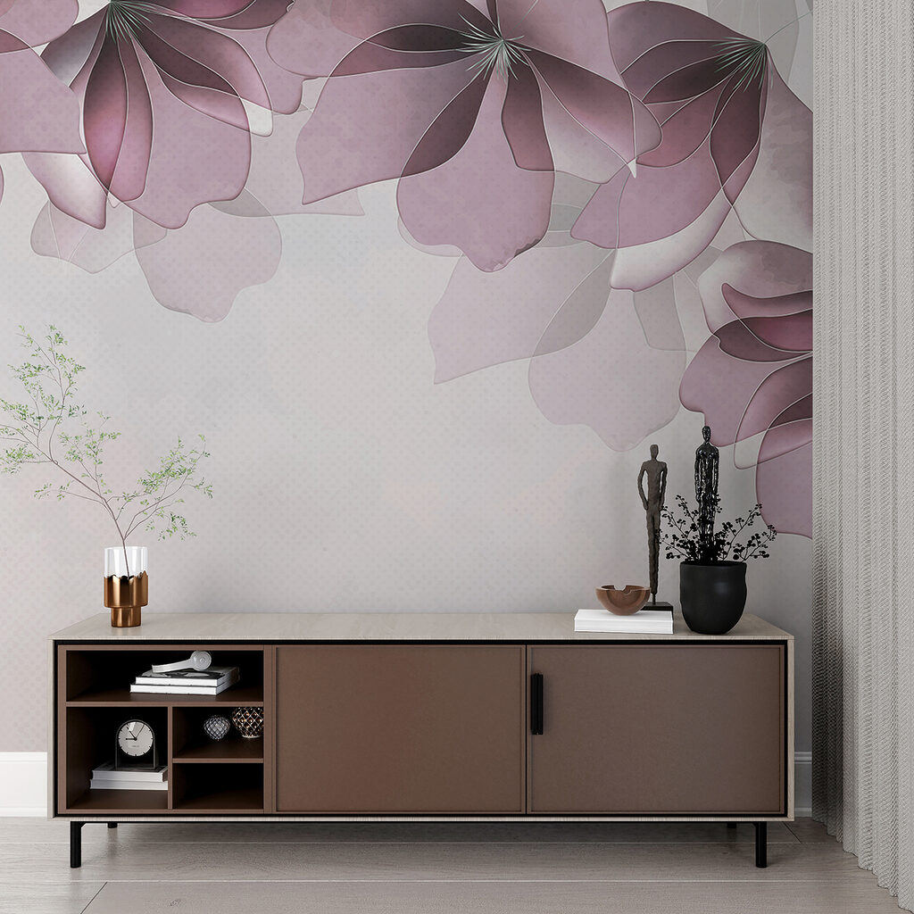 Purple leaves on top — interior 2