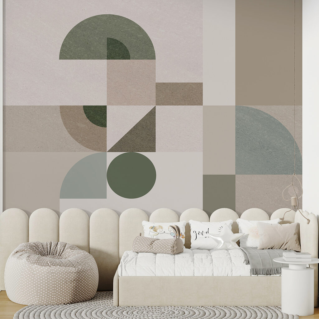 Green curves on sand — interior 5