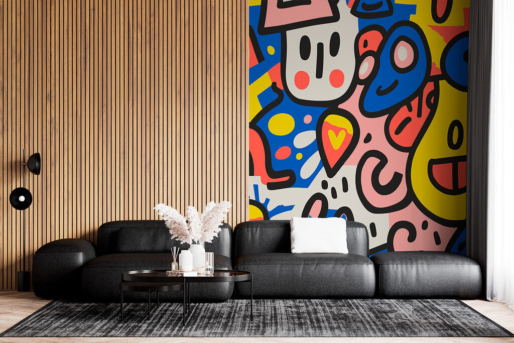 Cheerful faces — interior 1
