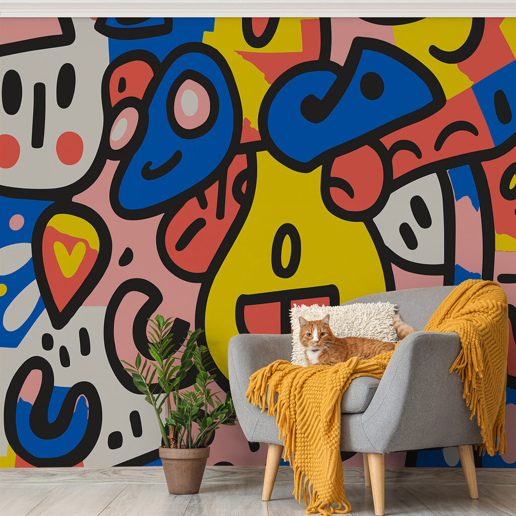 Cheerful faces — interior 2