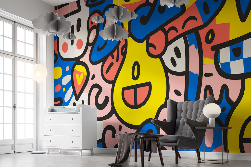 Cheerful faces — interior 3