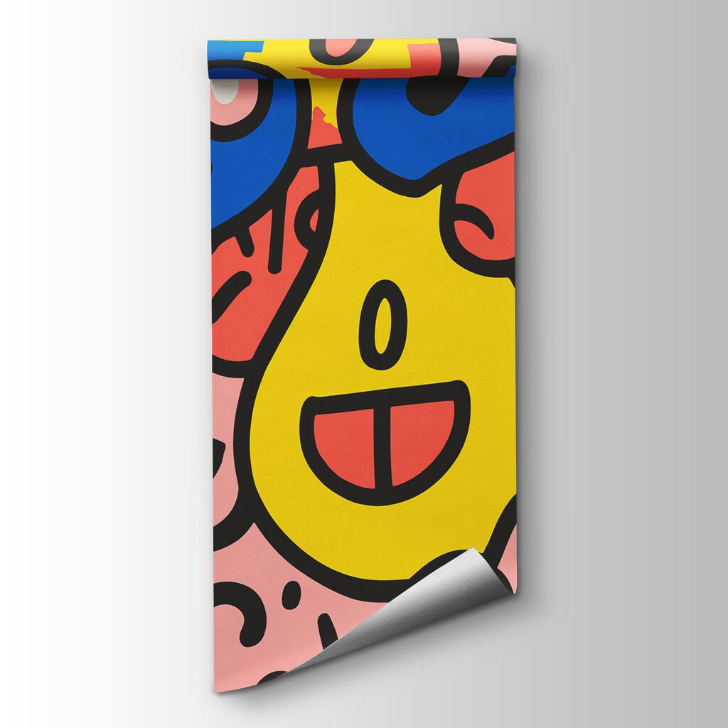 Cheerful faces — product view