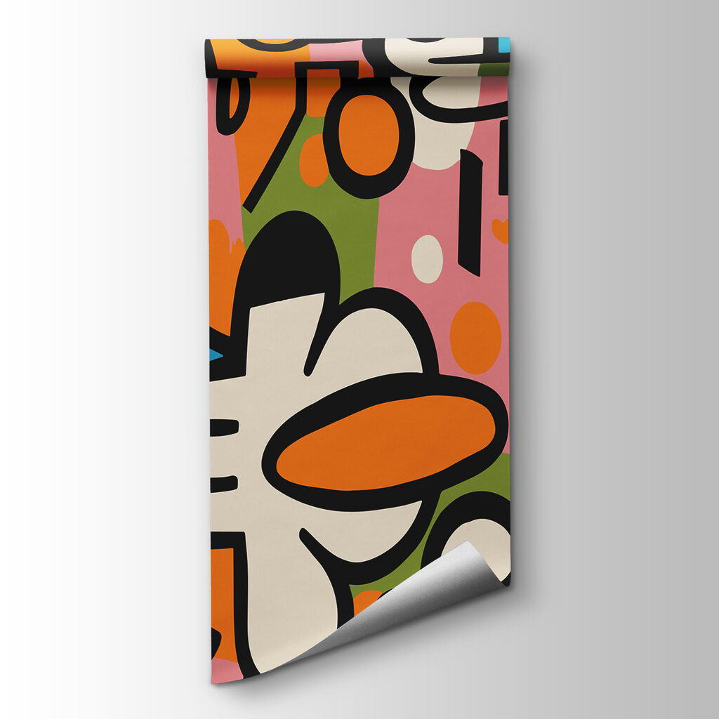 Playful faces in colour — product view