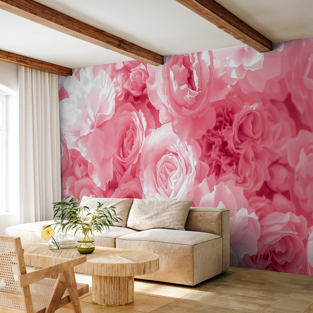 Pink roses close together — interior 2