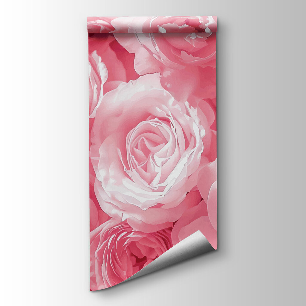 Pink roses close together — product view