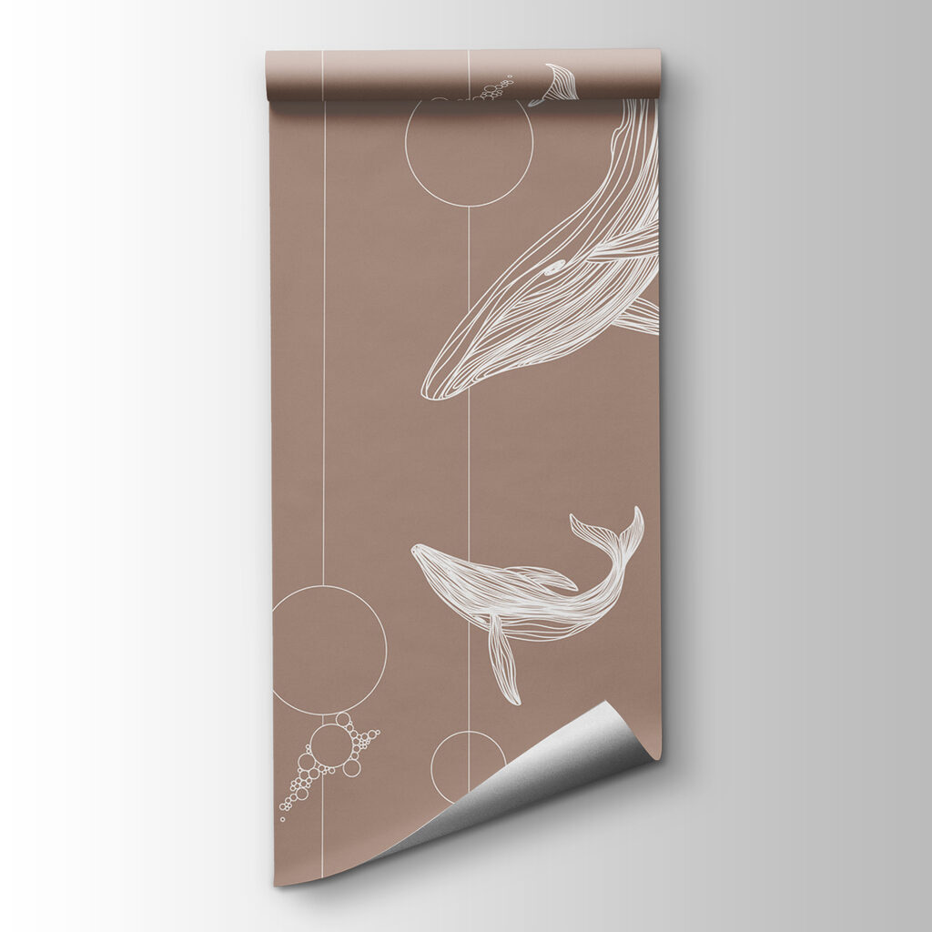 Whales between hanging circles — product view