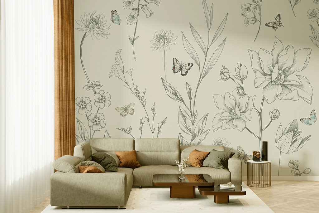 Wildflower Line Study — interior 3
