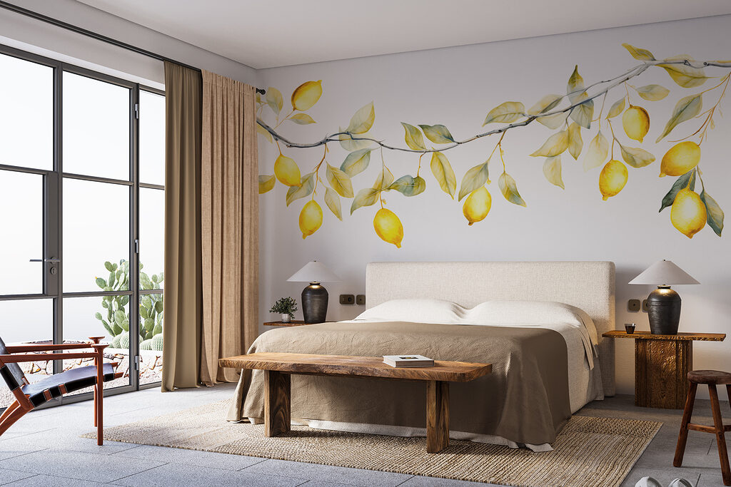 Lemons on a garland — interior 1