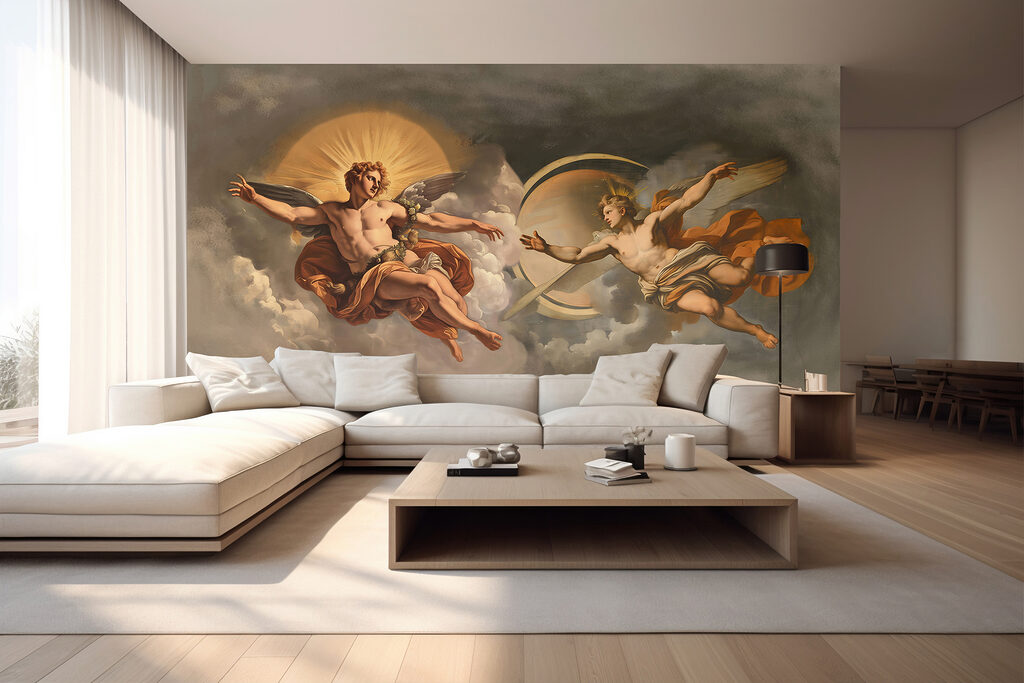 Angels in the Clouds — interior 3