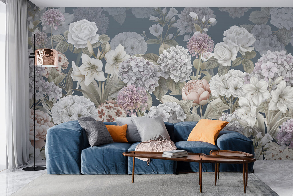 Garden Flower Tapestry — interior 2