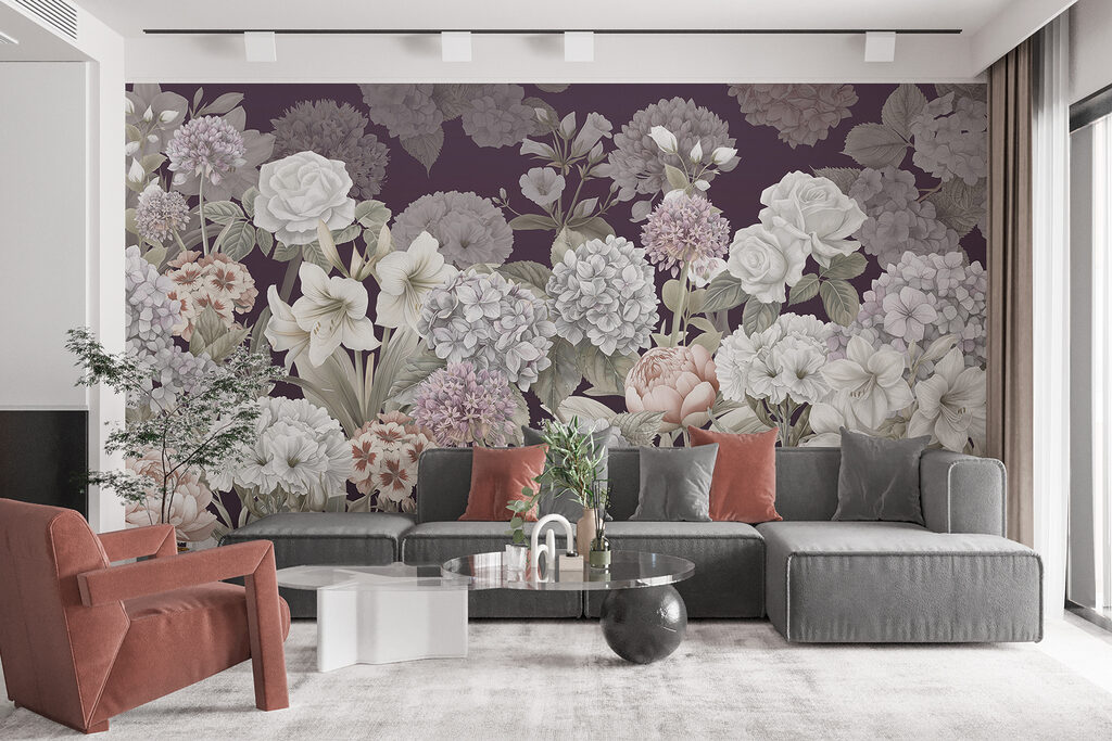Garden Flower Tapestry — interior 2