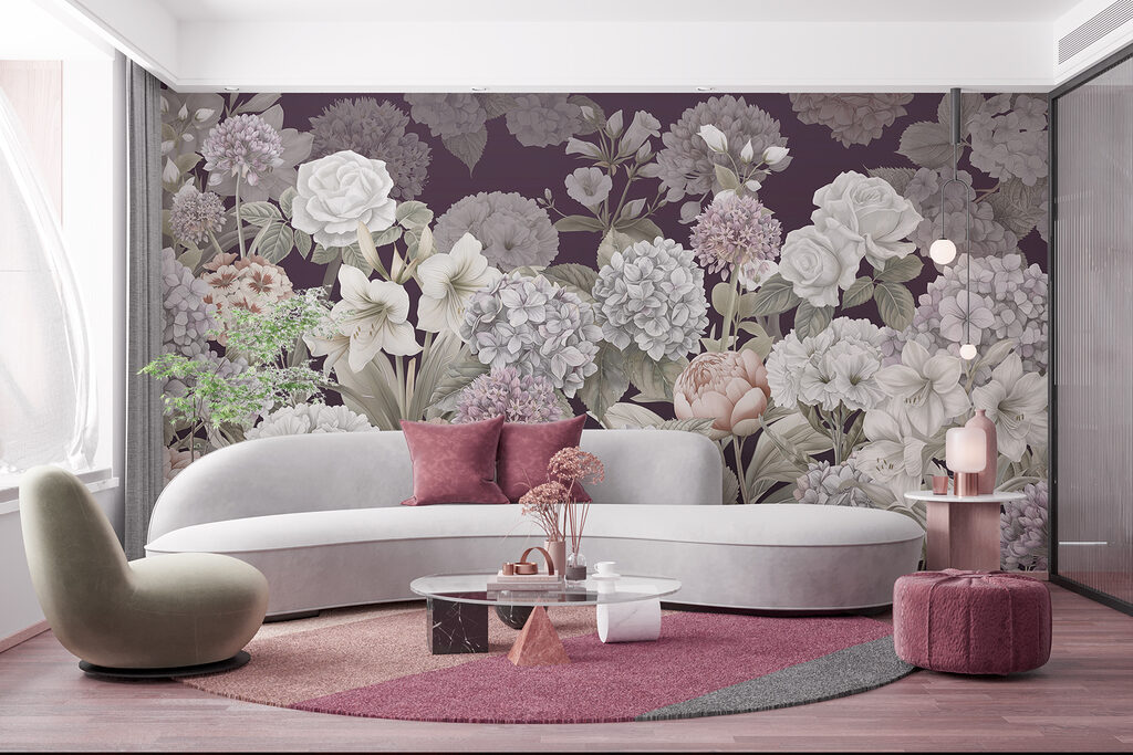 Garden Flower Tapestry — interior 3