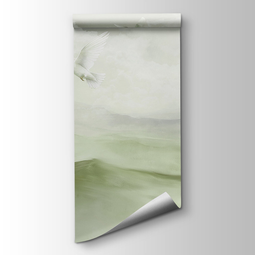 Birds Above Cloudy Hills — product view