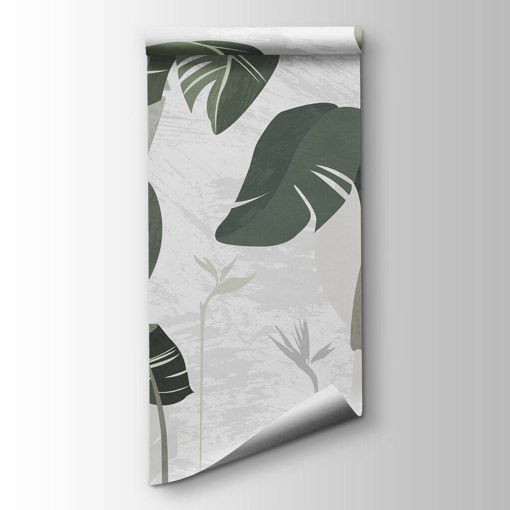 Tall tropical leaves — product view