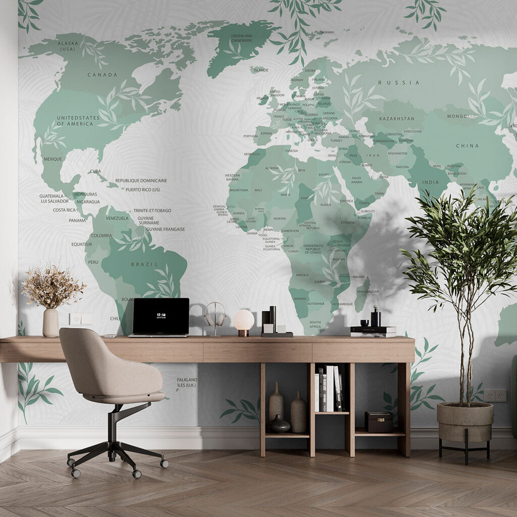 World Map Branches — interior 2
