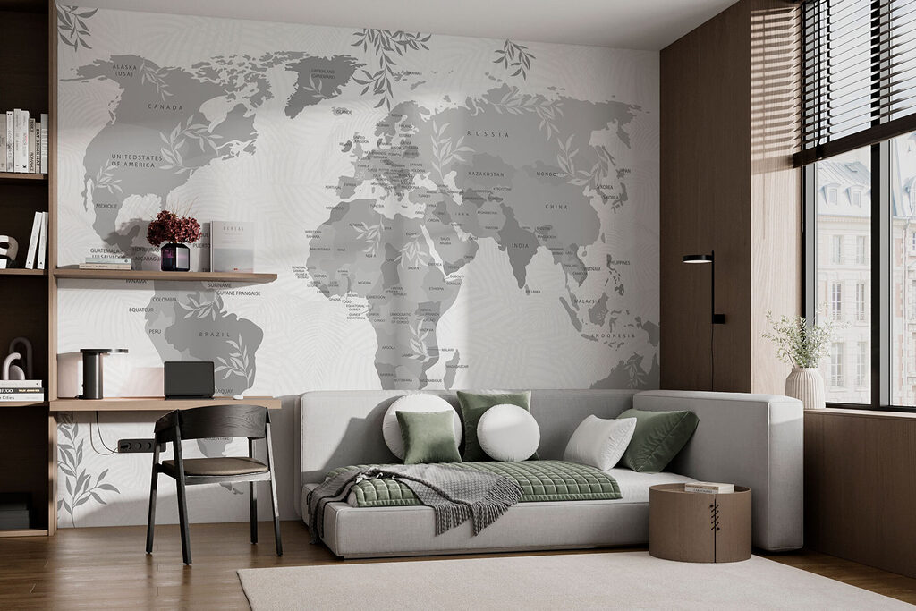 World Map Branches — interior 1