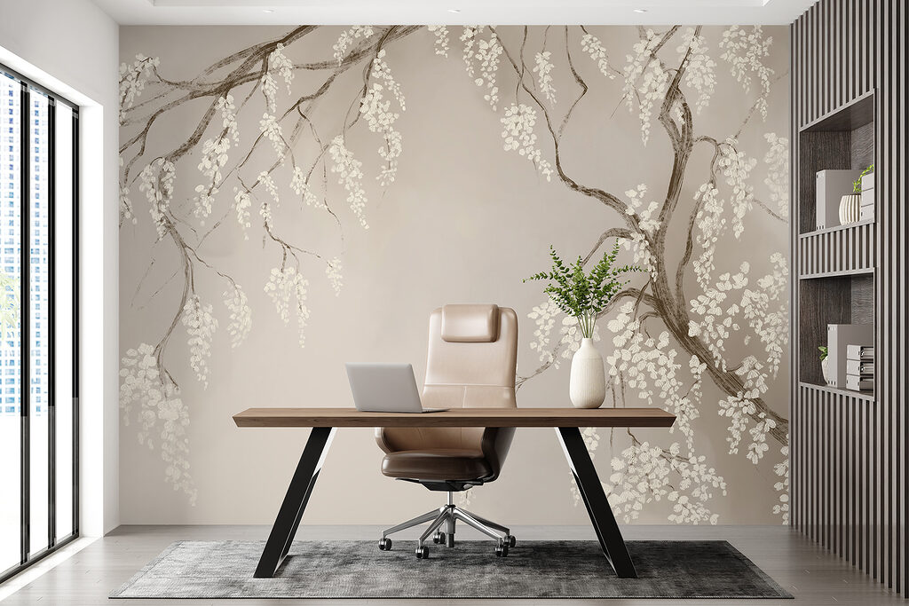 Hanging blossom branches — interior 6