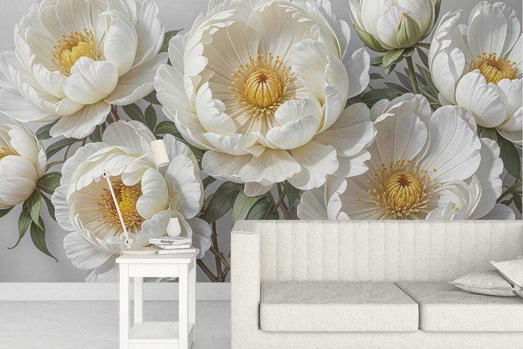 Peonies Together — interior 4