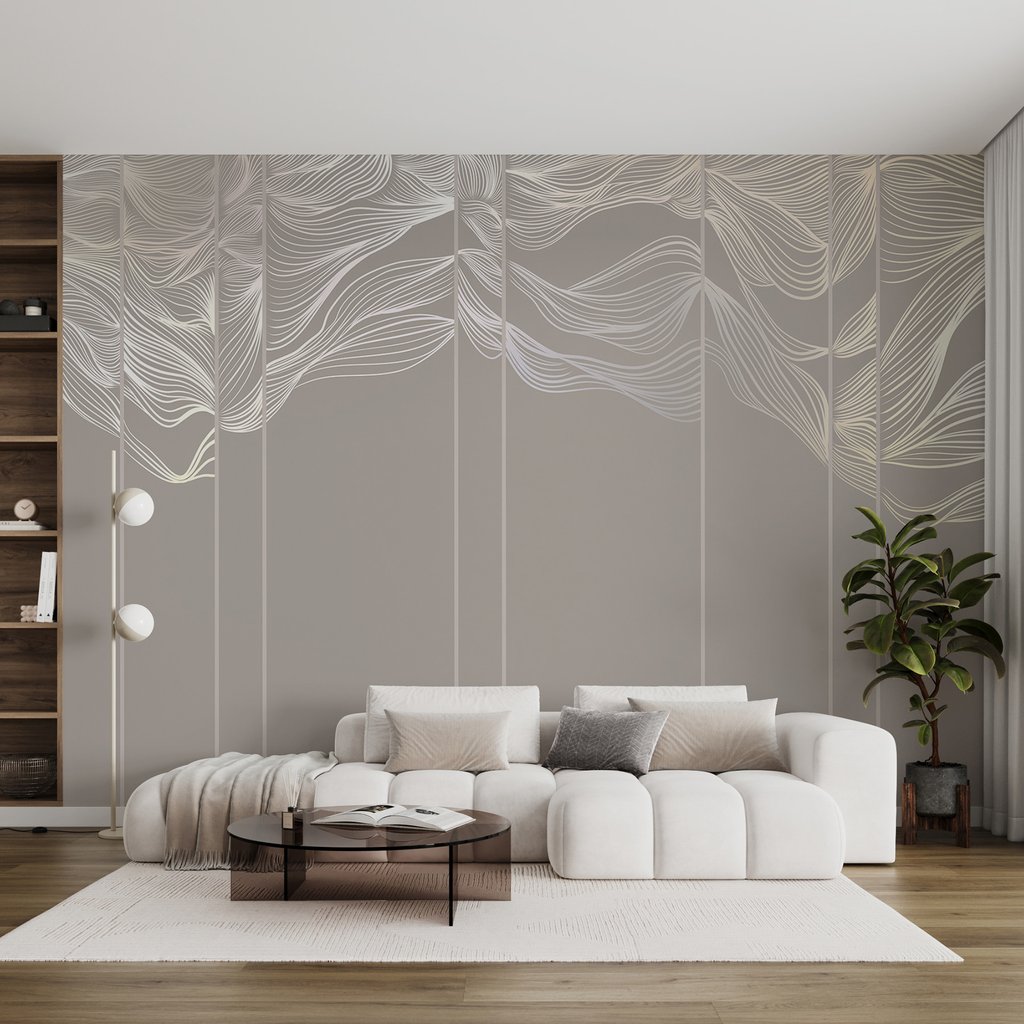 Feathery white lines — interior 5