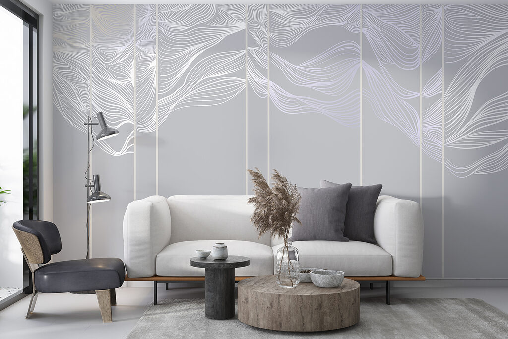 Leaves Along Fine Stripes — interior 3