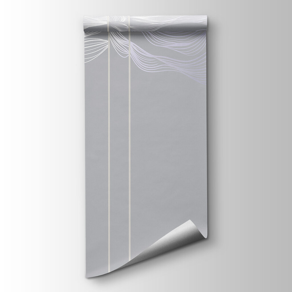 Leaves Along Fine Stripes — product view