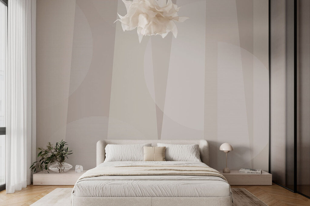 Curved bands and shapes — interior 1
