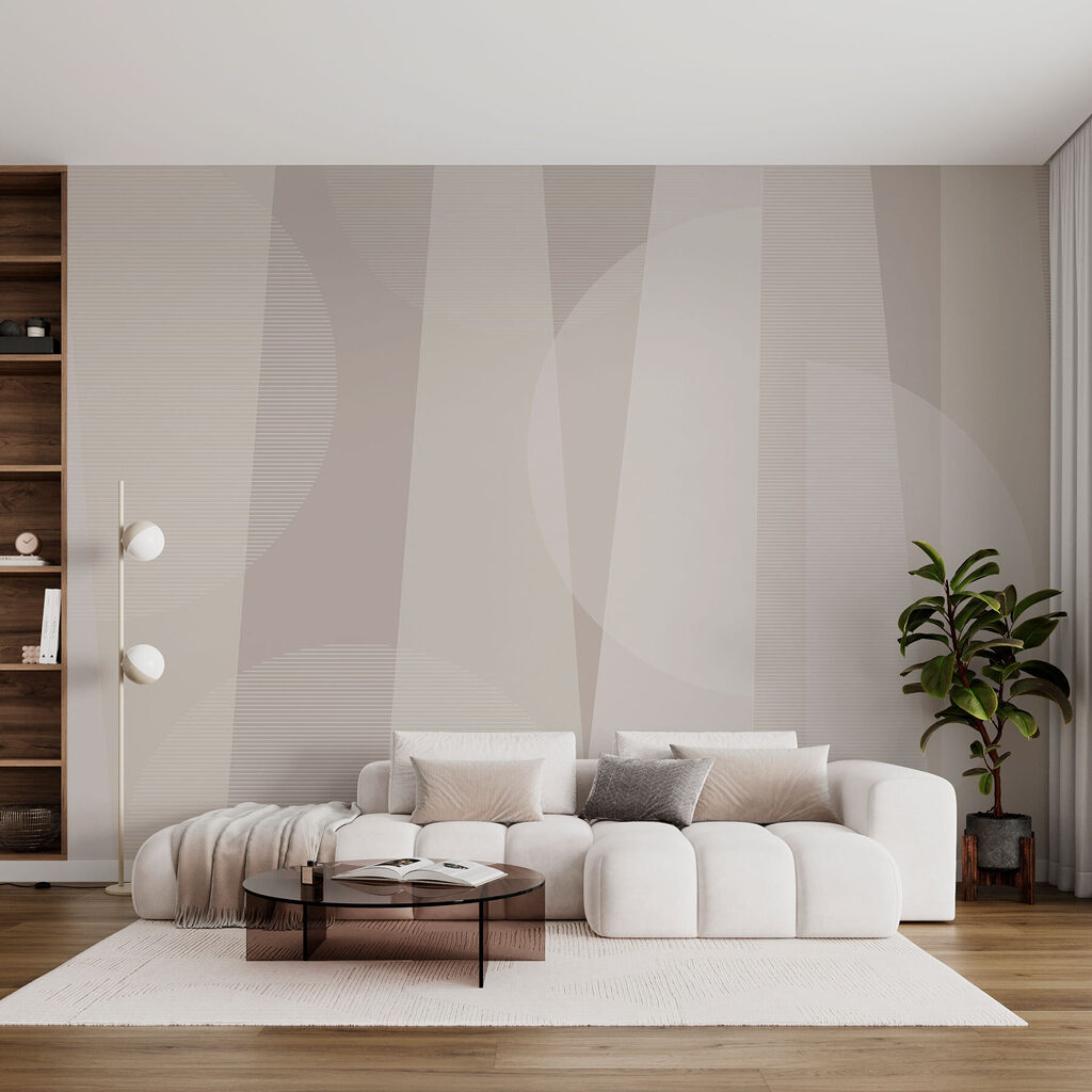 Curved bands and shapes — interior 2