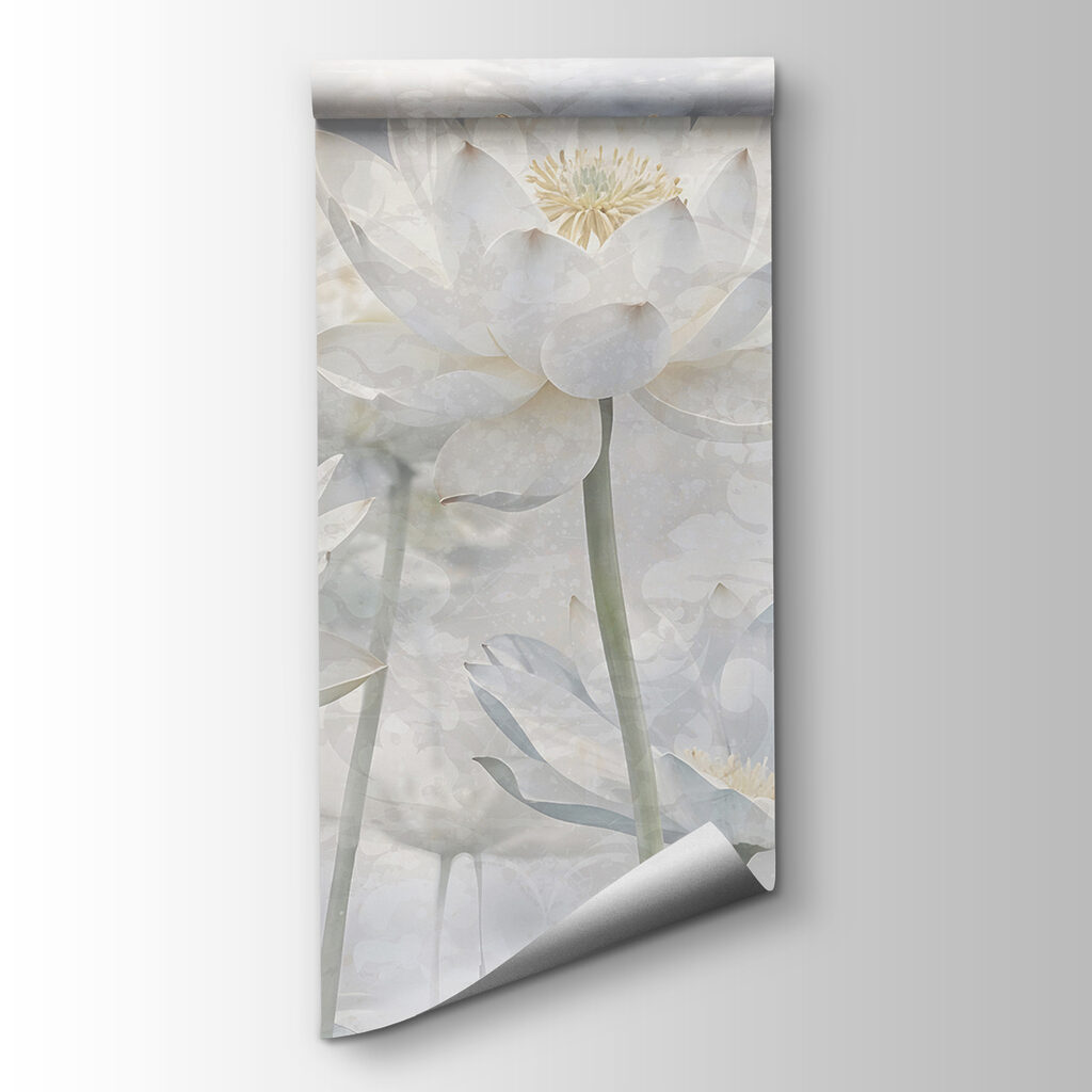 Lotus on slender stems — product view