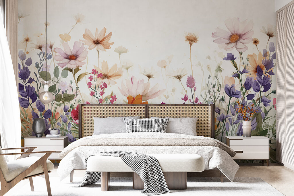 Meadow Flower Border in an interior