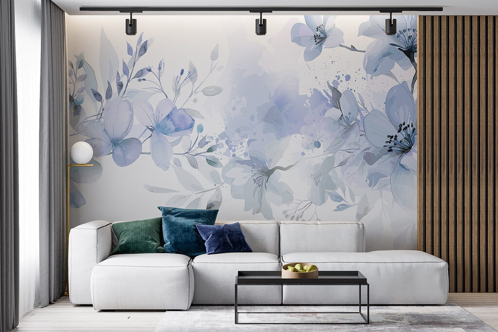 Watercolour Blossom Border — interior 6