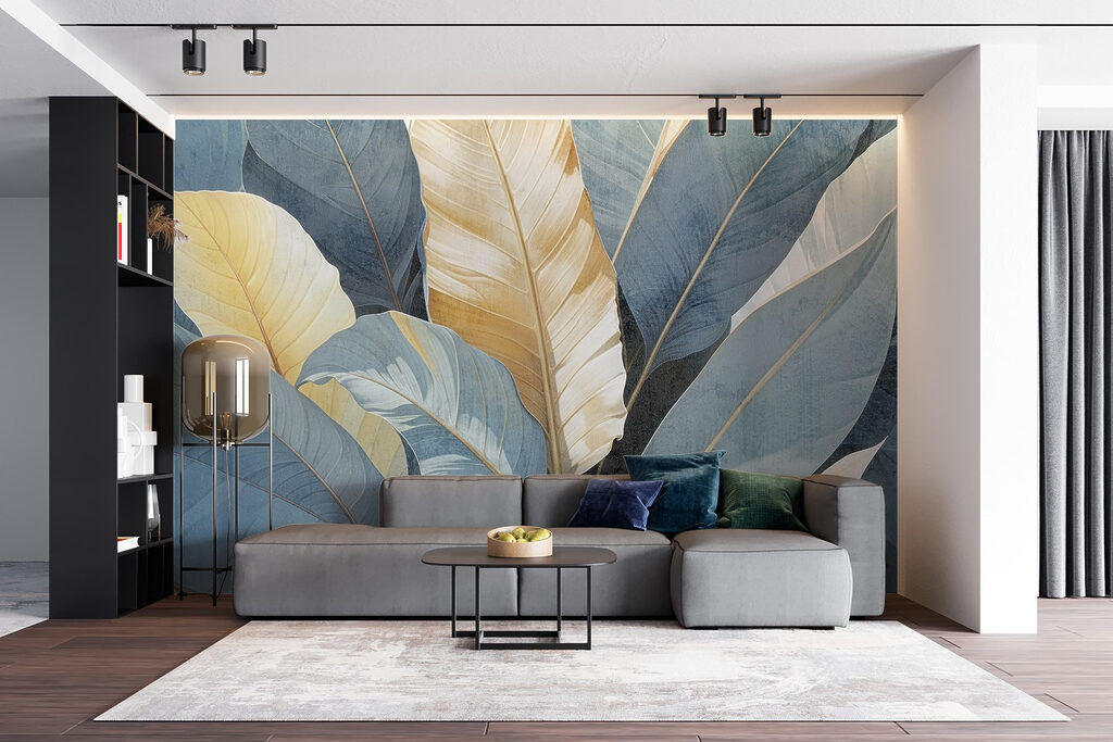 Broad leaves, fine veins — interior 1