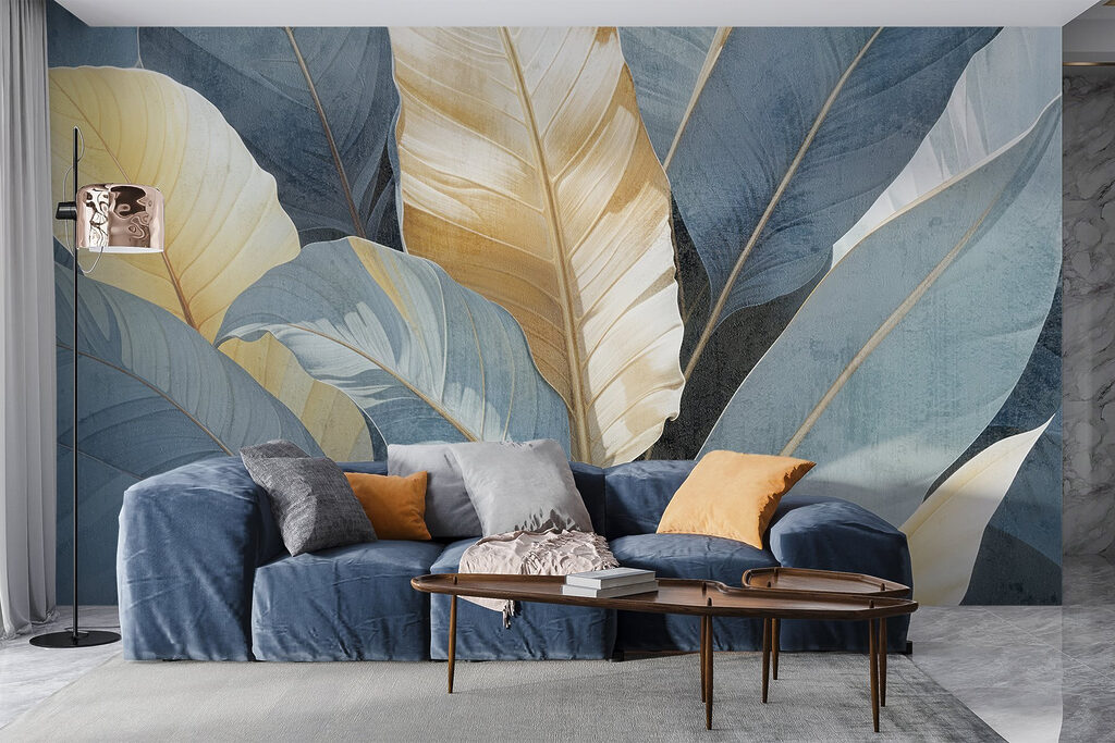 Broad leaves, fine veins — interior 2