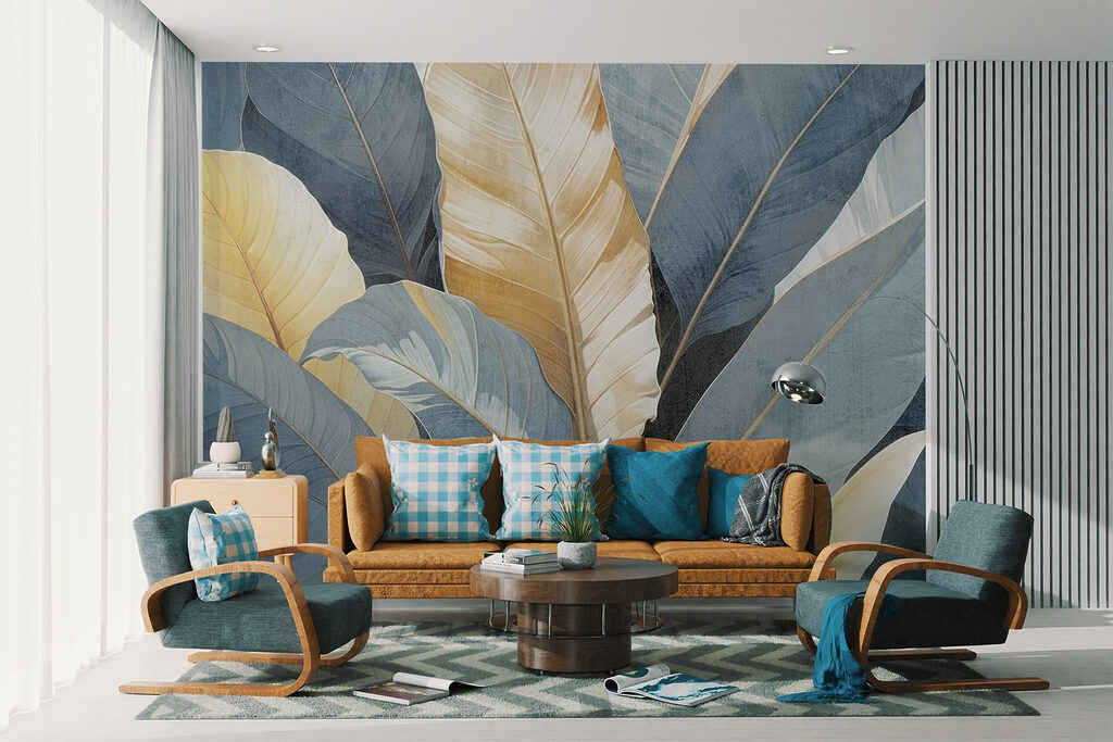 Broad leaves, fine veins — interior 3