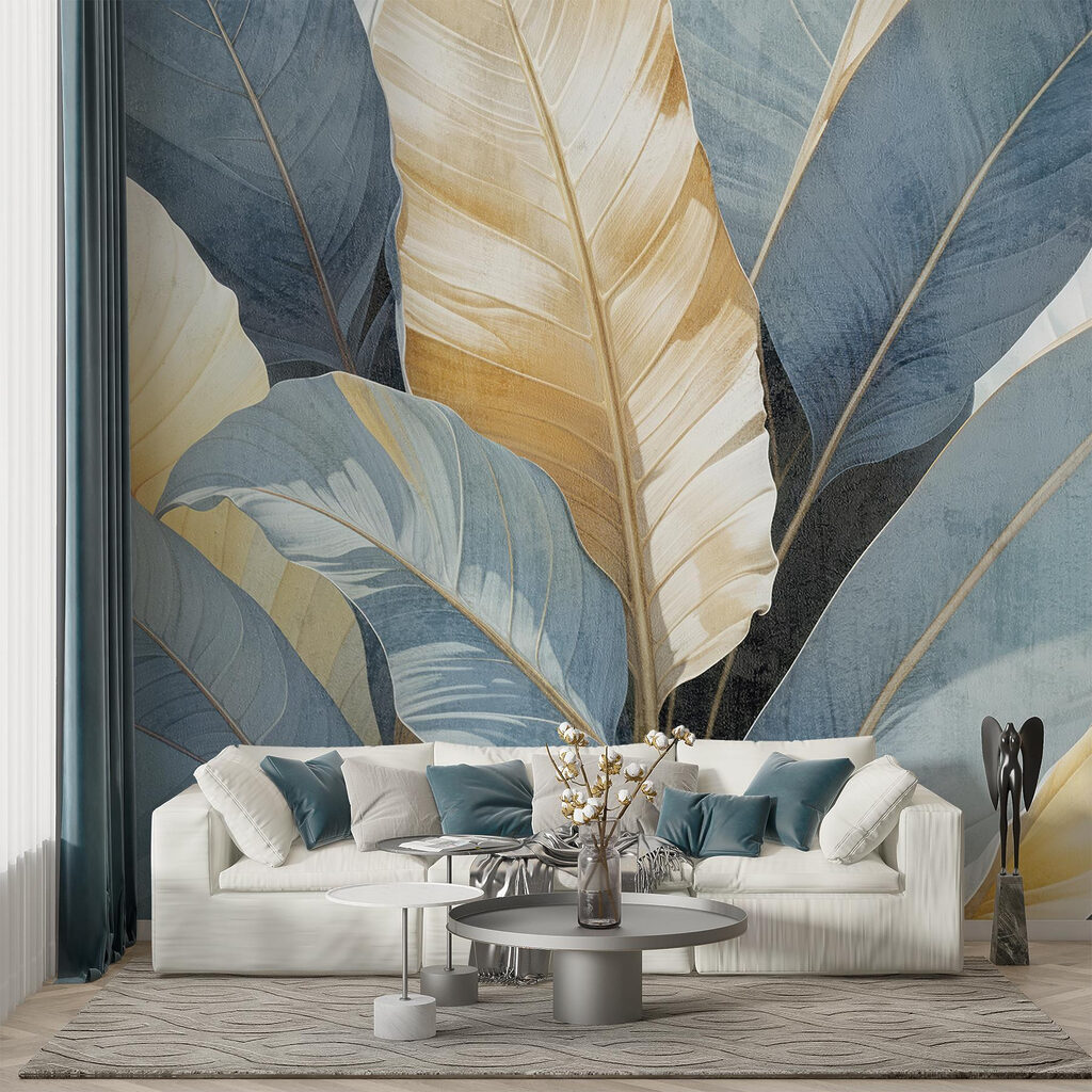 Broad leaves, fine veins — interior 4