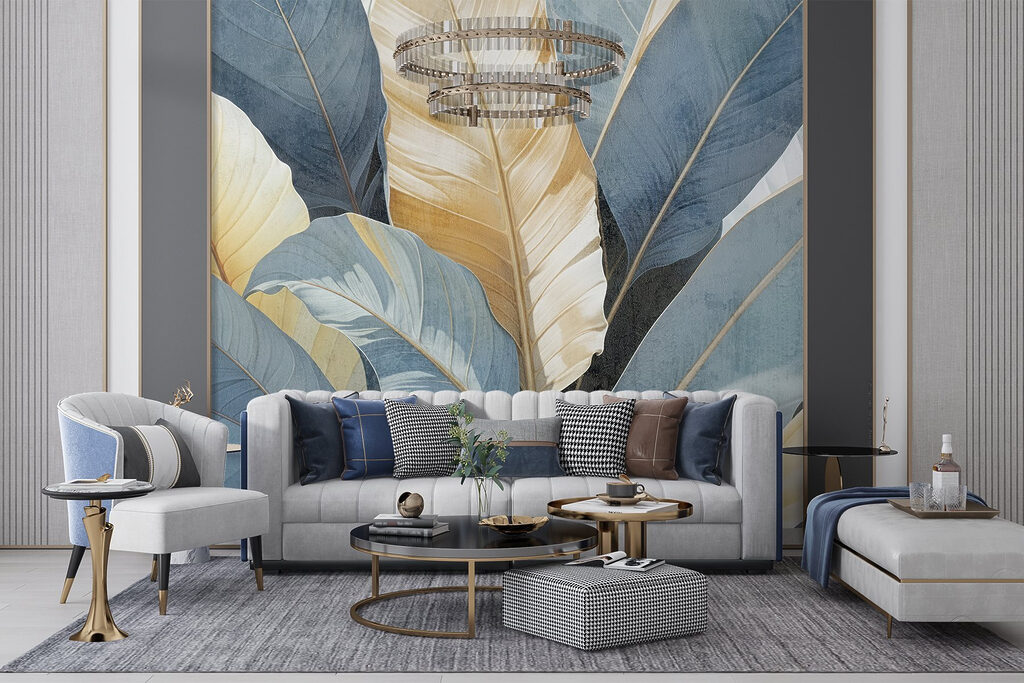 Broad leaves, fine veins — interior 5