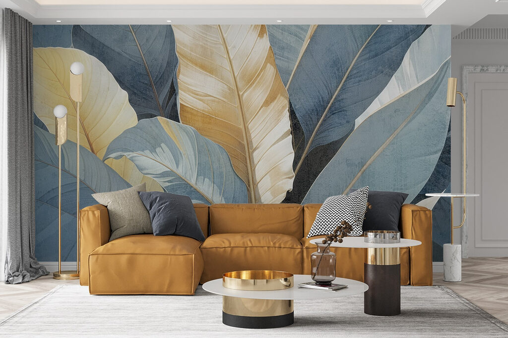 Broad leaves, fine veins — interior 6