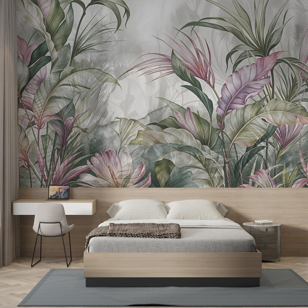 Tropical leaves in layers — interior 1
