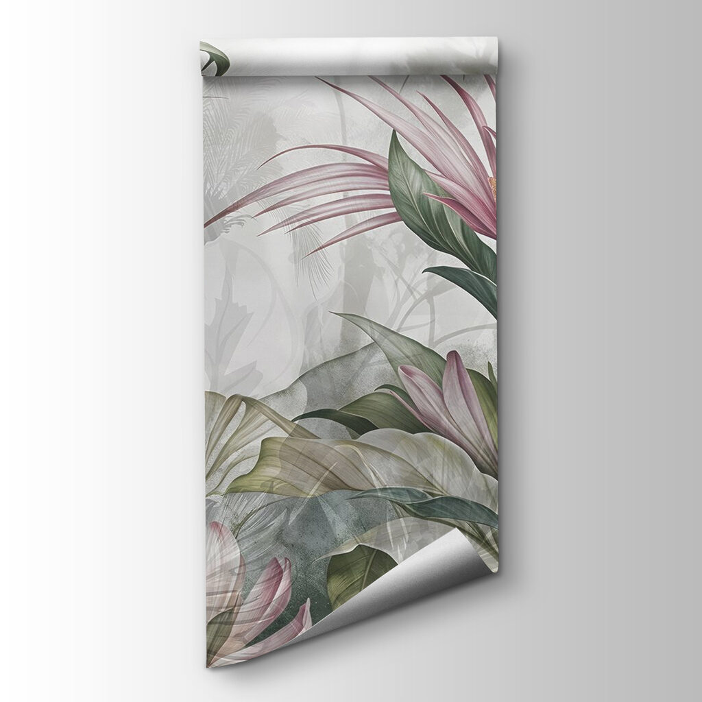 Tropical leaves in layers — product view