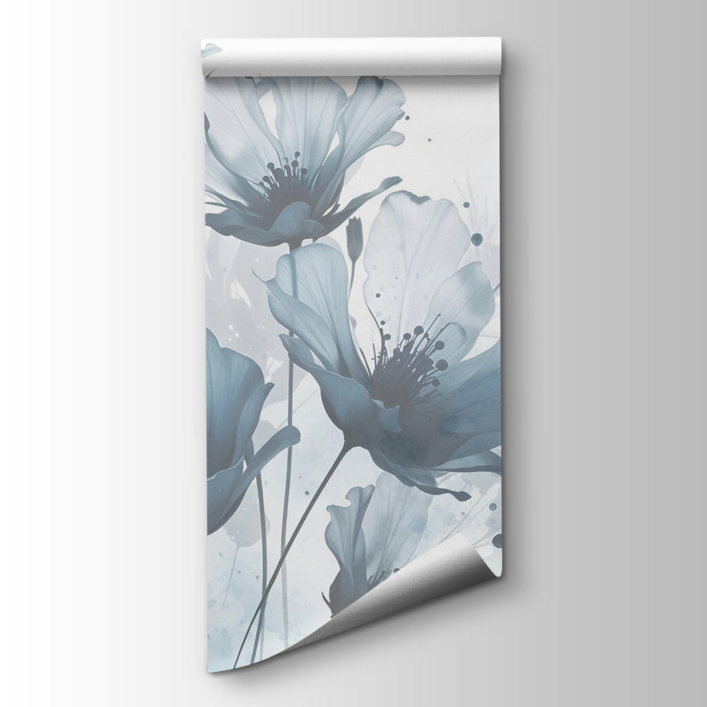 Watercolour Poppy Stems — product view