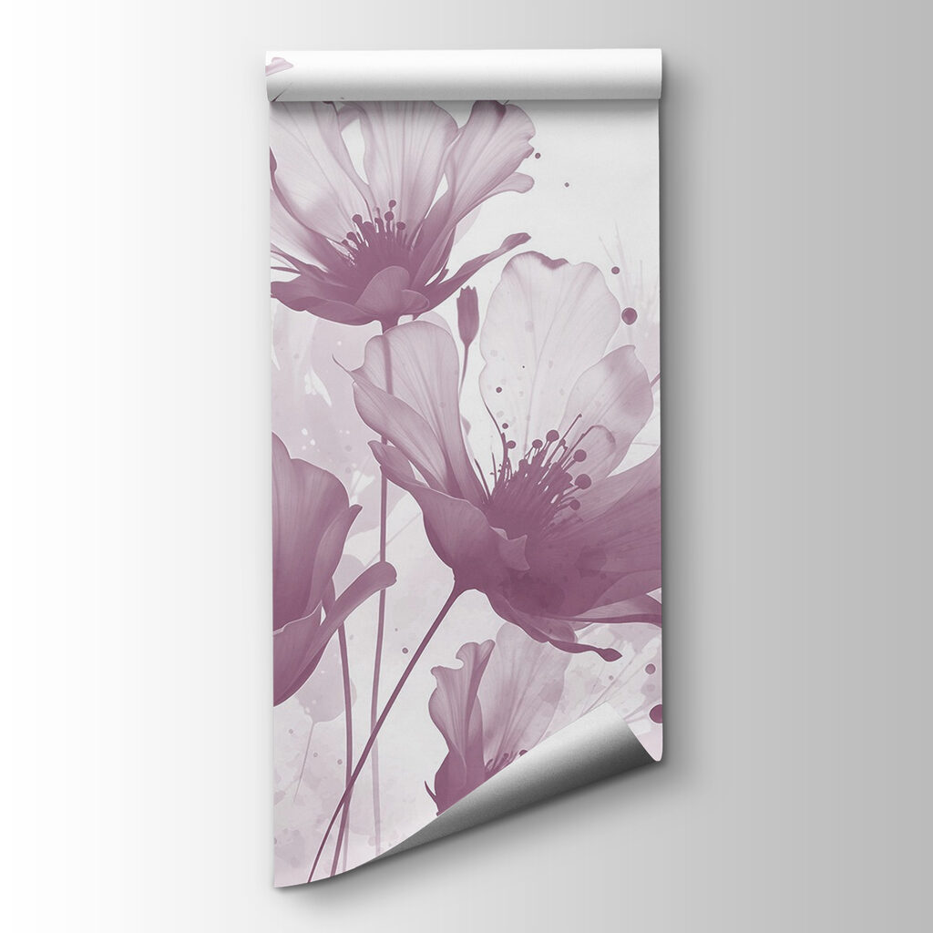 Watercolour Poppy Stems — product view