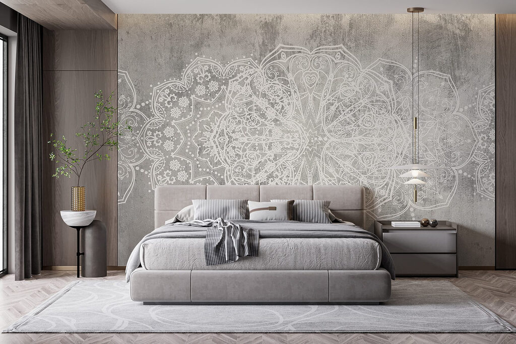 Layered mandala ornaments — interior 1