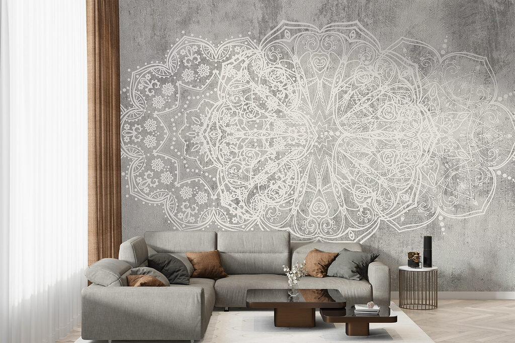 Layered mandala ornaments — interior 6