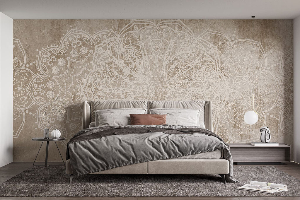 Timeworn Mandala in an interior